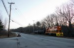 QGRY 3537 on 515 at Hotel Rd. on the Lewiston Branch